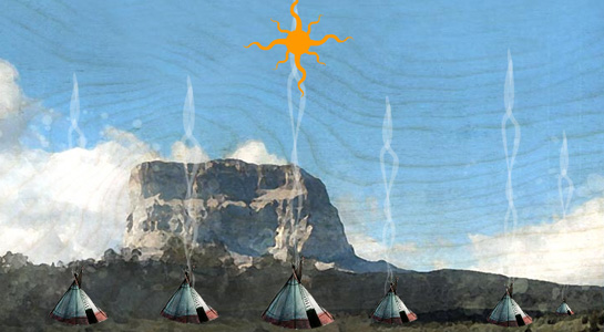 Quand Crowfoot a signé le Traité numéro 7, les témoins pieds-noirs ont dit qu’il avait quitté le tipi en chantant.